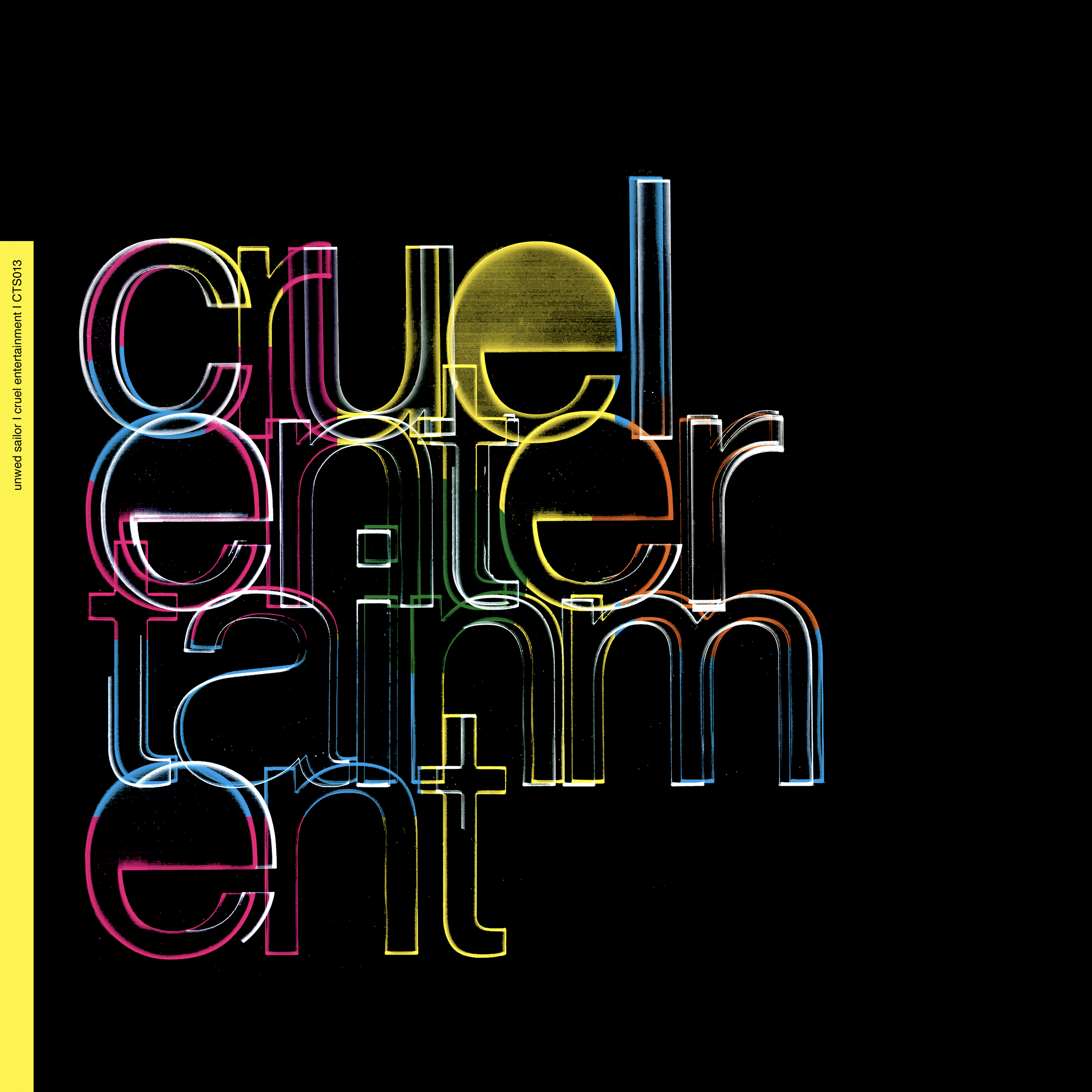 (image for) Unwed Sailor : Cruel Entertainment LP (neon pink)