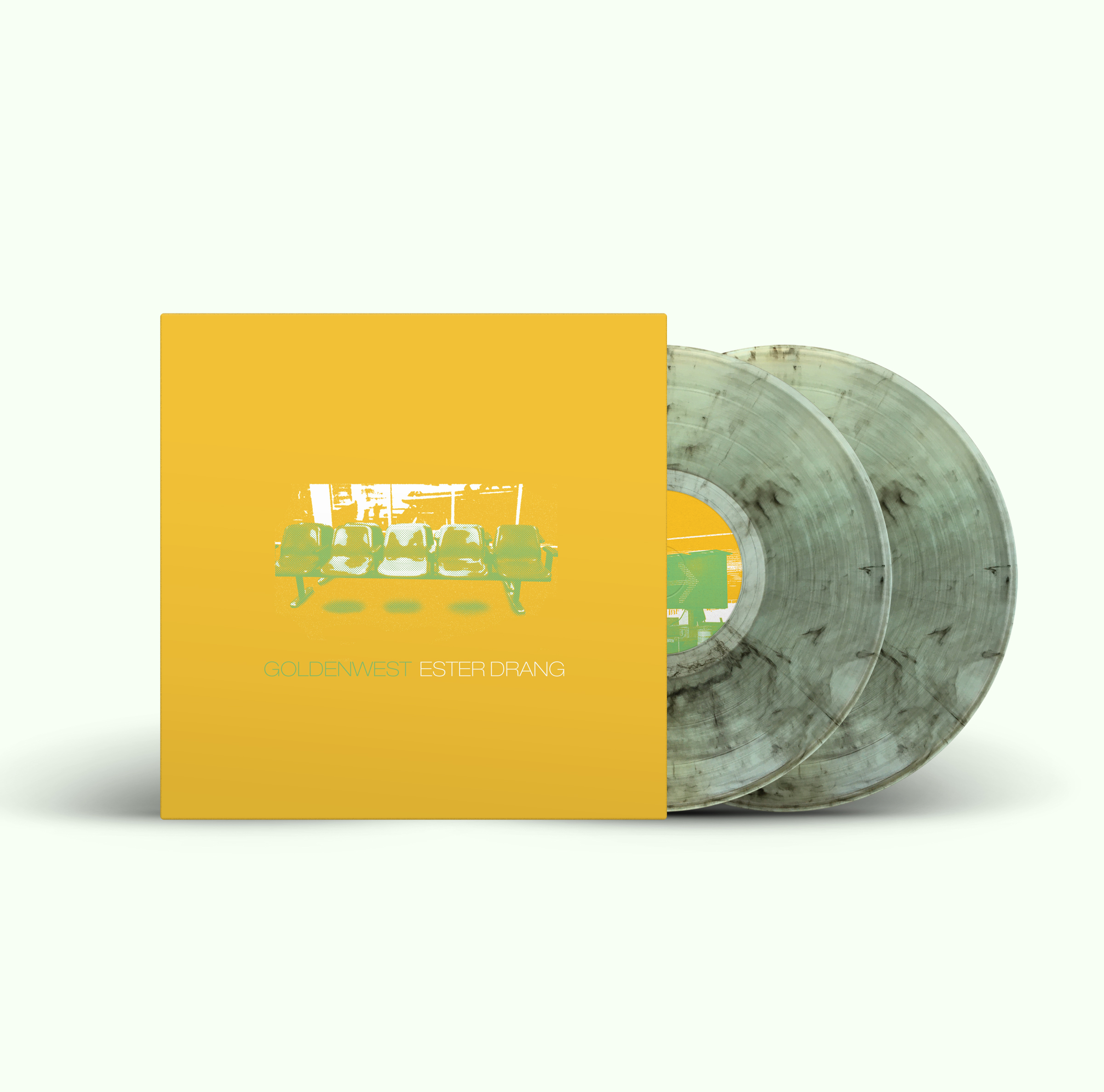 (image for) Ester Drang : Goldenwest 2xLP green/smoke swirl - Click Image to Close