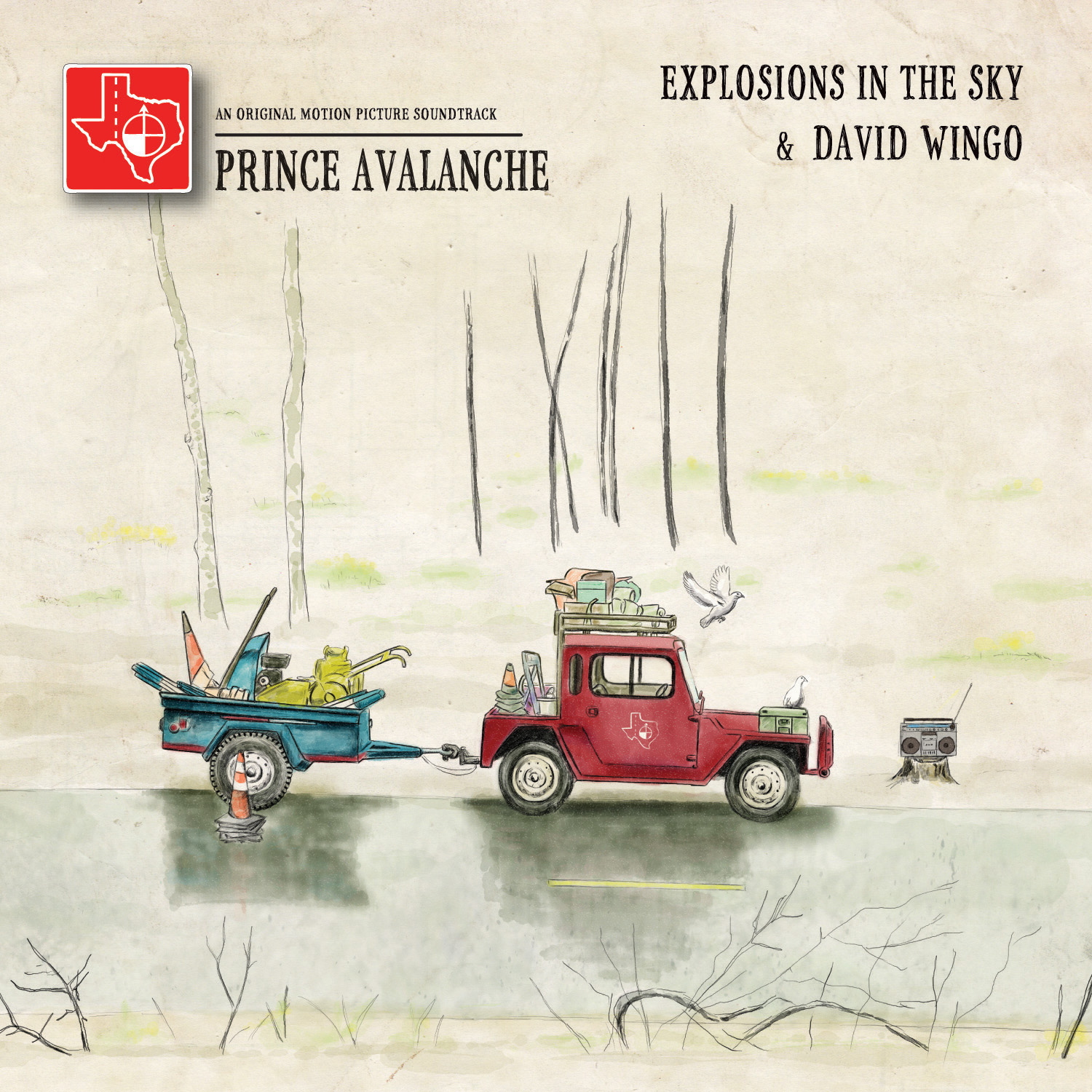 (image for) Explosions in the Sky : Prince Avalanche (Soundtrack) LP